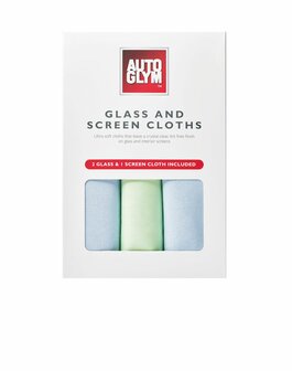 Glas and screen cloths 