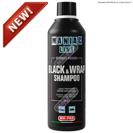 Black and Wrap shampoo